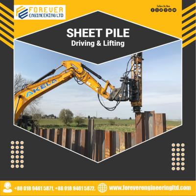 Best Sheet Pile Sheet Pile Service Company In Bangladesh